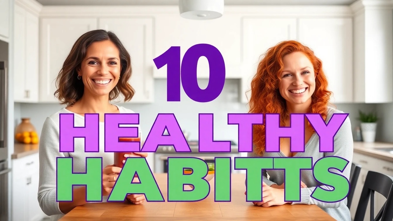 Top 10 Habits for a Healthier Life Top 10 Habits for a Healthier Life